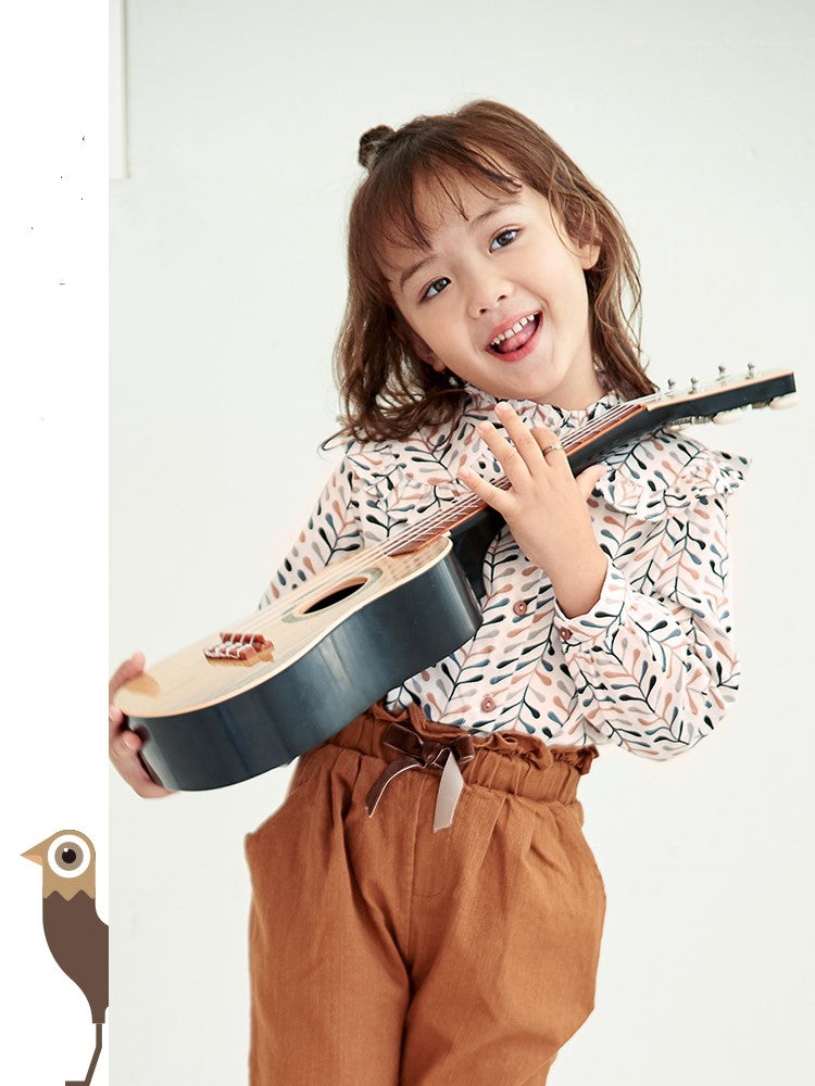 Girls foreign style baby shirt Korean shirt top