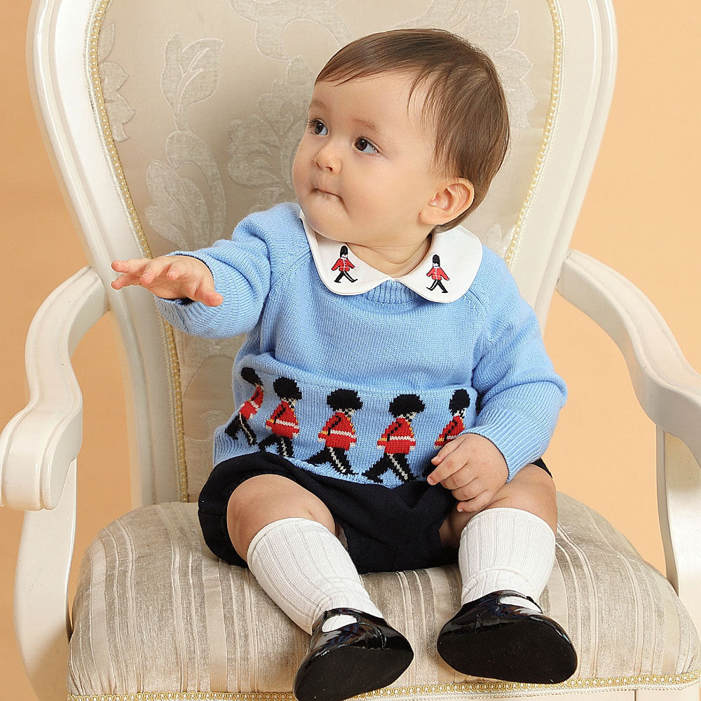 Children's pullover knitted sweater